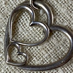 Pretty heart necklace 925